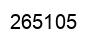 Número 265105 imagen negro