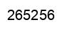 Número 265256 imagen negro