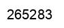 Número 265283 imagen negro