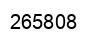 Número 265808 imagen negro