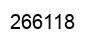 Number 266118 black image