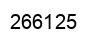 Number 266125 black image