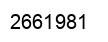 Number 2661981 black image