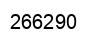 Número 266290 imagen negro