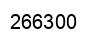 Número 266300 imagen negro