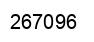 Number 267096 black image