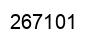 Number 267101 black image
