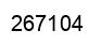 Number 267104 black image