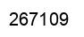 Number 267109 black image