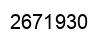 Number 2671930 black image