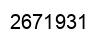 Number 2671931 black image