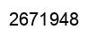 Number 2671948 black image