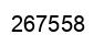 Número 267558 imagen negro