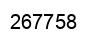 Number 267758 black image