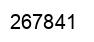 Number 267841 black image