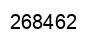 Number 268462 black image