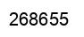 Número 268655 imagen negro