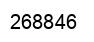 Number 268846 black image