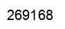 Number 269168 black image