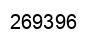 Number 269396 black image
