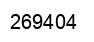 Número 269404 imagen negro
