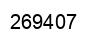 Número 269407 imagen negro