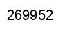 Number 269952 black image
