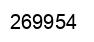 Number 269954 black image
