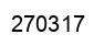 Number 270317 black image