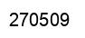 Número 270509 imagen negro