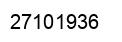Number 27101936 black image