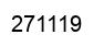Number 271119 black image