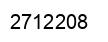 Number 2712208 black image