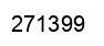 Number 271399 black image