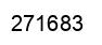 Number 271683 black image