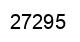 Número 27295 imagen negro