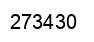 Number 273430 black image