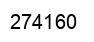 Number 274160 black image