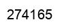 Number 274165 black image