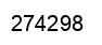 Número 274298 imagen negro