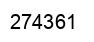 Número 274361 imagen negro