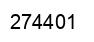 Number 274401 black image