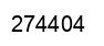 Number 274404 black image