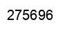 Number 275696 black image