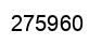 Number 275960 black image