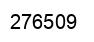 Number 276509 black image