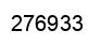 Number 276933 black image