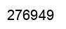 Number 276949 black image