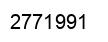 Number 2771991 black image