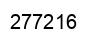 Number 277216 black image